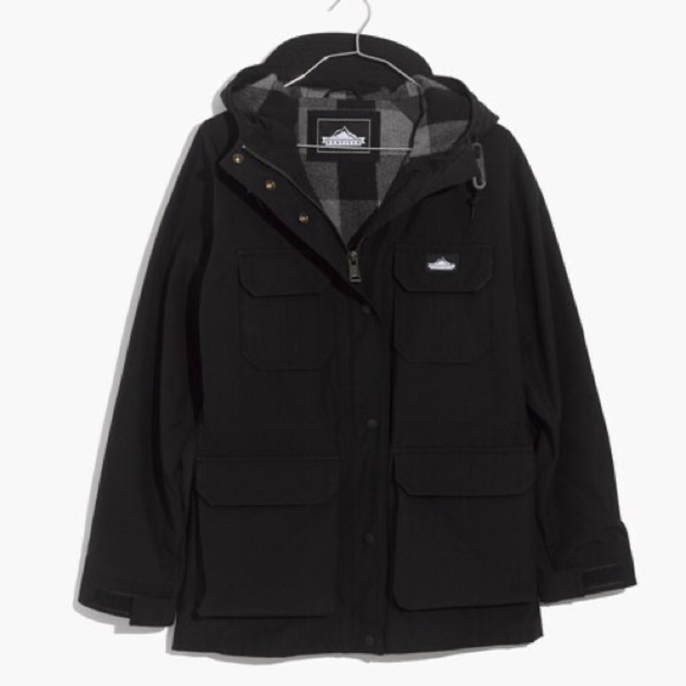 Penfield madewell raincoat jacket size small